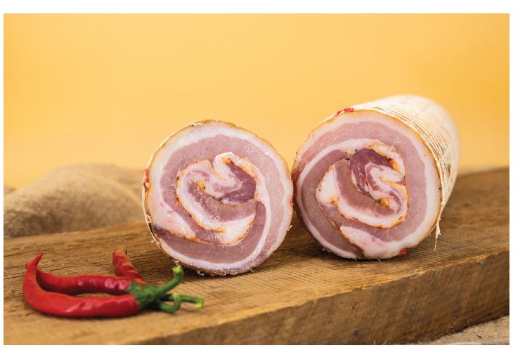 Pancetta Arrotolata Dolce 1kg Estock1 Food