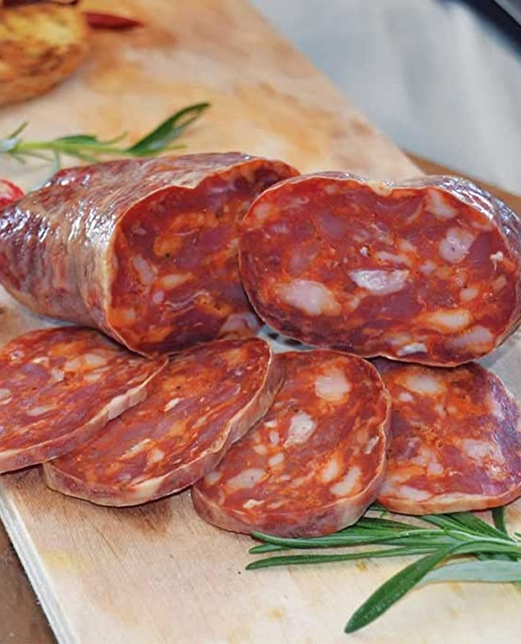 Soppressata Calabrese artigianale Piccante Estock1 Food