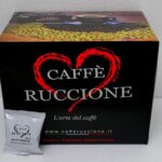 Estock1food Caffè Ruccione 100 Cialde Dek Caffè Decaffeinato con tutto l'aroma e il gusto dell'espresso Siciliano